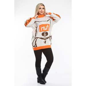 Suéter de mujer de punto Salash estampado de alta calidad Diseño elegante para comodidad y estilo - Product Image 2