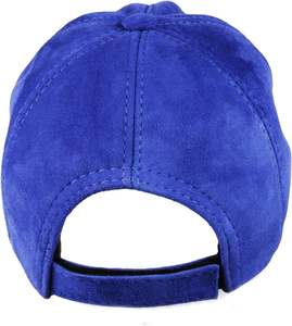 RIVIAN ATLANTIC Unisex Adjustable <b>Baseball</b> <b>Cap</b> Genuine Suede Leather Stylish Classic Sporty <b>Cap's</b> for Men and <b>Women</b> - Product Image 5