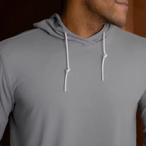 Fabricant Sweats à capuche pour hommes de haute qualité personnalisés sérigraphiés légers Performance Golf Fishing Sports Training Gym - Product Image 6