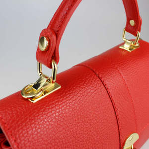 Bolso Estructurado en Cuero Genuino Dollar - Hecho en Italia - Art. 24033 - Product Image 6