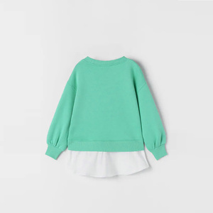 Sudadera Moderna para Chicas, Transpirable y Cómoda, con Opciones de Tela y Color Personalizadas, Cuello Redondo, Tela Suave de Poliéster 2026 - Product Image 2