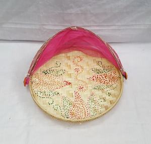 Cubierta de bambú natural para alimentos con cubierta multicolor para el hogar y la cocina 100% material de bambú con la mejor calidad hecho en Vietnam - Product Image 4