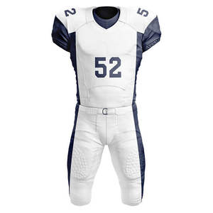 2025 Latest Sublimation Premium High Quality New Super Stretchy Breathable Short American <b>Football</b> Jersey Pants Sets for Adults - Product Image 3