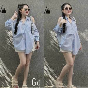 Conjunto corto de mujer, conjunto de 2 piezas, ropa, precio de fábrica, informal, lavable, embalaje personalizado, fabricante de Vietnam, elástico - Product Image 6