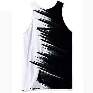 Camiseta sin mangas para hombre, antiarrugas, hecha a medida, con sublimación, material duradero de primera calidad, precio al por mayor. - Product Image 2