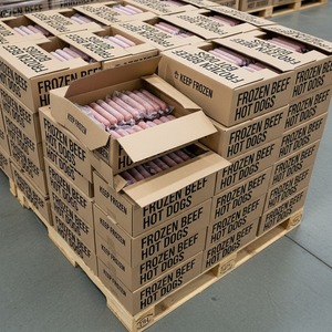 Hot-dogs de porc et de bœuf de qualité supérieure Offre Spéciale article prêt à manger dans un emballage en vrac avec une longue durée de conservation et un goût riche - Product Image 5