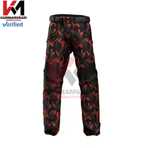 Pantalon de paintball de qualité exceptionnelle pour hommes, design sublimé durable, équipement de protection de niveau professionnel haute performance - Product Image 2