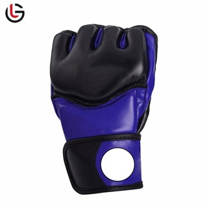 Gants MMA de boxe pour entraînement au combat professionnel en cuir de vachette original au design personnalisé, logo OEM privé, vente en gros - Product Image 2