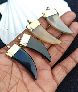 Collar de Moda Elegante y Moderno Hecho a Mano con Cuerno de Búfalo de Alta Calidad, Joyería de Cuerno Auténtico - Product Image 2