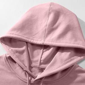 Sudaderas básicas para hombre, sudadera de manga larga con ajuste holgado, jersey con capucha y cordón, sudadera informal de Color sólido - Product Image 2