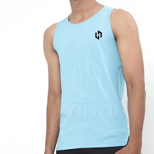 Camisetas sin mangas de gimnasio personalizadas para hombre Camisetas sin mangas de algodón de alta calidad para entrenamiento Deportes Gimnasio Camisetas sin mangas para hombres de Pakistán - Product Image 1