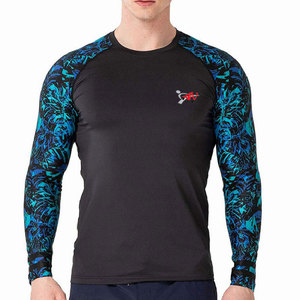 Nouveauté : Rashguard à manches longues, tissu extensible de qualité supérieure, chemise d'entraînement, best-seller - Product Image 1