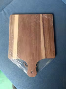 Tabla de Cortar de Madera de Acacia con Mango, Sostenible y Apta para Lavavajillas, para Carne, Queso, Pan, Verduras, Frutas, Crescent Crafts - Product Image 3