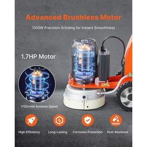 Machine à polir les sols en béton électrique pour le polissage des sols en granit et en béton - Product Image 5