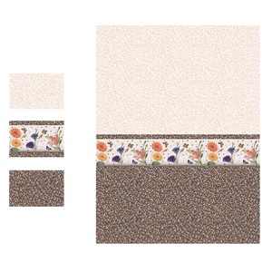 Carreaux de mur émaillés brillants design carré et cercle en céramique 30x45cm - Product Image 4