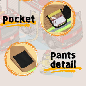 Combinaisons de sécurité haute visibilité personnalisables, fabriquées en usine, design unique, ignifuges, respirantes, certifiées CE, vêtements de protection - Product Image 4