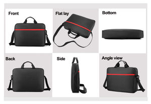 Sacoche pour ordinateur portable personnalisable de 14, 15 ou 16 pouces, unisexe, étanche, sacoche d'affaires, sac à main pour hommes et femmes, pratique pour les voyages - Product Image 3