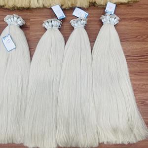 Extensiones de Cabello Humano Remy Vietnamita de Lujo, Cabello a Granel, Liso y Sedoso, Suave y Brillante, Color Decolorado, Sin Caída - Product Image 6