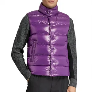 Gilet décontracté pour homme, sans manches, col montant, style équestre, polyester/nylon, modèle 2026, VI-GILETS-0089 - Product Image 5