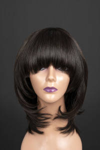Extensions de cheveux humains vietnamiens de haute qualité, tissées à la machine, lisses, avec frange, provenant de fabricants vietnamiens - Product Image 1