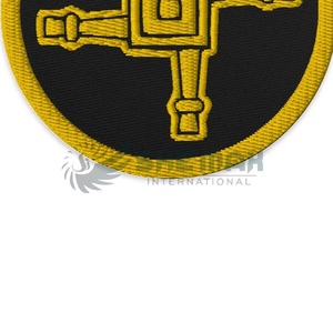 Wholesale OEM Premium Quality <b>Embroidery</b> Badges in Low MOQ Clothing Good <b>Material</b> Plus Size Hand <b>Embroidery</b> Badges Customized - Product Image 4