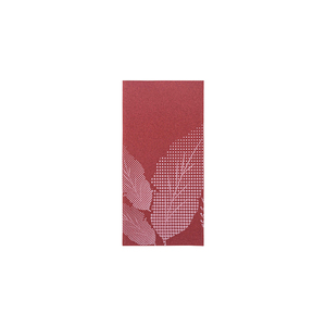 Serviettes imprimées Otoo bordeaux 40x40cm, pliées 1/8, tissu doux et absorbant, 480 pièces, B2B - Product Image 1