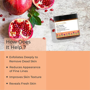 น้ำยาทาหน้าซ่อมแซม auravedic อายุ100กรัม - Product Image 3