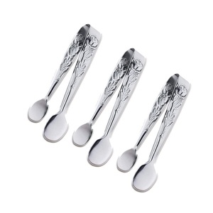 ที่คีบน้ำแข็งโลหะสำหรับเครื่องดื่มที่คีบผลไม้ดีไซน์กุหลาบขนาดกำหนดได้เอง - Product Image 2