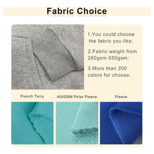 Sweat à capuche zippé personnalisé pour homme, streetwear, polaire, sweat-shirt d'hiver, chaud, décontracté, surdimensionné, 100% coton, impression numérique - Product Image 3