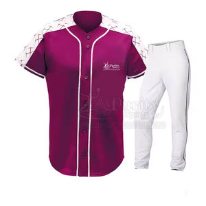 Vêtements de sport de haute qualité, uniforme de baseball personnalisé, uniforme de baseball très vendu, fabriqué au Pakistan - Product Image 1
