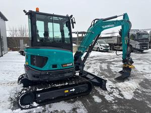 Excavatrice sur chenilles Sunward SWE35UF, mini-excavatrice de 3,5 tonnes, excavatrice hydraulique compacte à vendre - Product Image 3