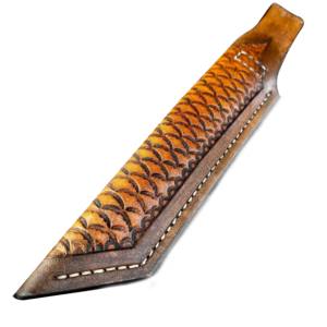Fourreau en cuir à Grain riche pour couteaux de traceur à lame fixe, fabriqué en usine, OEM 2022, prix bas, vente chaude - Product Image 6