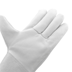 Hot Sales Sheepskin Working Grain Goatskin Insulated Heat Proof Long Sleeves Leather <b>Tig</b> <b>Welder</b> Arc Welding Argon Gloves - Product Image 2