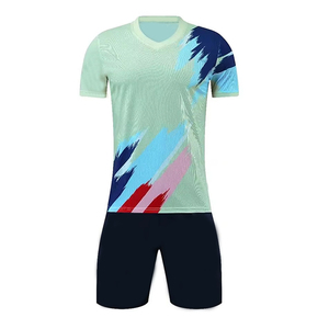 Ropa deportiva transpirable personalizada, camiseta de entrenamiento de fútbol, camisetas de fútbol, ropa de fútbol, uniforme, 100% poliéster, camisetas de fútbol de Francia - Product Image 1