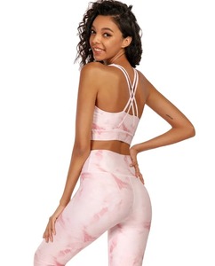 Conjuntos de Yoga para Mujer al por Mayor, Reversibles, Sólidos, Elásticos en Cuatro Direcciones, Transpirables, Ropa de Gimnasio de 2 Piezas, Diseño Personalizado, Alta Calidad - Product Image 4