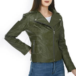 แจ็คเก็ตหนังแท้ระบายอากาศสำหรับผู้หญิงใส่ได้ทั้งชายและหญิงสำหรับฤดูหนาว - Product Image 5