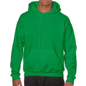 Irish <b>Green</b> Classic Fit <b>Men's</b> hoodies Breathable Sustainable Heavy Blend Cotton Thermal Fleece Various Color - Product Image 3