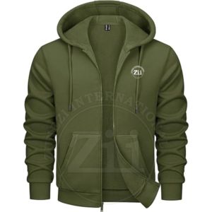 Wholesale Custom Logo Embroidered Gym Fitness Hoodie Manufacturers Fleece Fabric Regular Fit High Quality 100% Cotton - Product Image 1