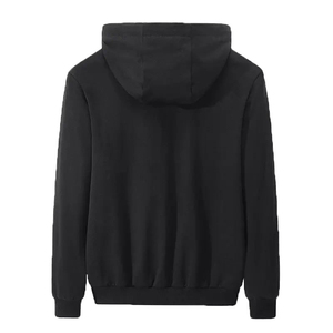 Sudaderas con Capucha Unisex de Alta Calidad, 100% Algodón, con Cierre Completo, Logotipo Personalizado, Estilo Urbano para Hombre, Temporada de Otoño - Product Image 3