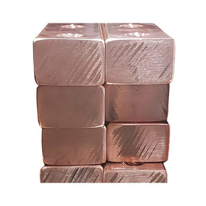 Busbar ทองแดงคอสทัลทองเหลืองบริสุทธิ์ทองแดงสแควร์ที่ใช้ในอุตสาหกรรมต่างๆ Weldable และบราซิลรูปทรงกลมสี่เหลี่ยม - Product Image 3