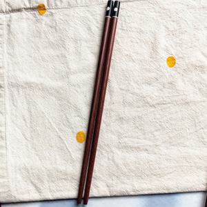 Baguettes en bois de rose 25cm, Logo personnalisé, fabricant d'usine, matériel écologique, ensemble de vaisselle d'origine fait à la main du Vietnam, vente en gros - Product Image 4