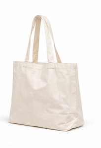 Sacs de shopping de haute qualité avec poignée à épaule goussetée, 100% coton, logo personnalisé imprimé en couleur, utilisation en extérieur - Product Image 4