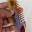 Peine para el Cuidado del Cabello de Cuerno Natural Grabado a Mano CRAFT EXIM para el Cuidado Diario y un Cabello Suave - Product Image 3