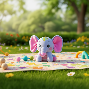 Bright Starts Bunch-O-Fun Juguete Sonajero de Elefante para Bebé - Product Image 3