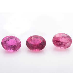 Turmalina rosa de la mejor calidad al por mayor 7X5MM corte facetado piedra preciosa ovalada suelta origen Natural para la fabricación de joyas - Product Image 2