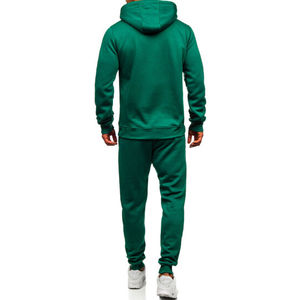 Conjunto deportivo de chándal OEM ODM para Hombre | Traje de gimnasio de dos piezas | Traje de jogging Atlético transpirable | Sudadera de entrenamiento de poliéster - Product Image 3