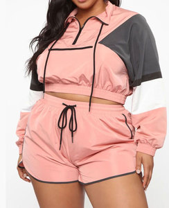 Ensemble de joggings respirants et respirants pour femmes tenues de survêtement à capuche à motif solide avec logo imprimé pour survêtement d'entraînement d'hiver - Product Image 3