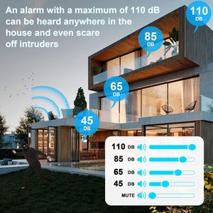 Sensor de Puerta Inalámbrico Daytech, Alarma, Recordatorio de Bienvenida para Visitantes de Tiendas, 55 Tonos de Llamada Seleccionables, 5 Niveles de Volumen Ajustables - Product Image 6