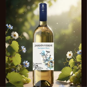 Vino Blanco Seco Jardin Verde 100% Sauvignon Blanc Orgánico 115-12.5% ABV 75Lt de España (Castilla La Mancha) - Product Image 5