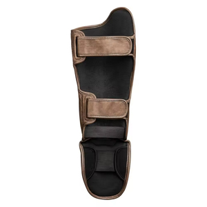Shin GUARD ตะขอหนัง PU น้ำหนักเบาระบายอากาศมีความยืดหยุ่นสูงป้องกันมืออาชีพ - Product Image 6